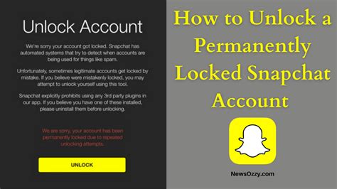 snapchat account locked|how to unban snapchat account.